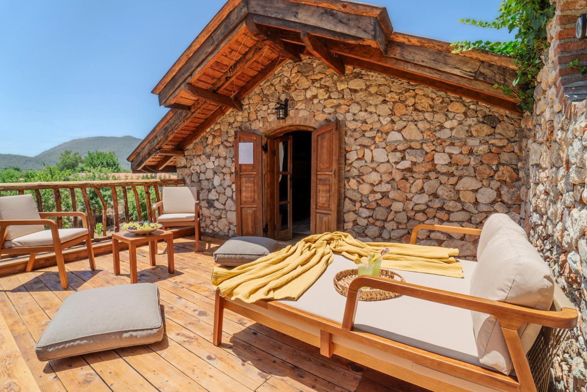 Levissi Lodge Otantic Stone Villa In Kayakoy Exteriör bild