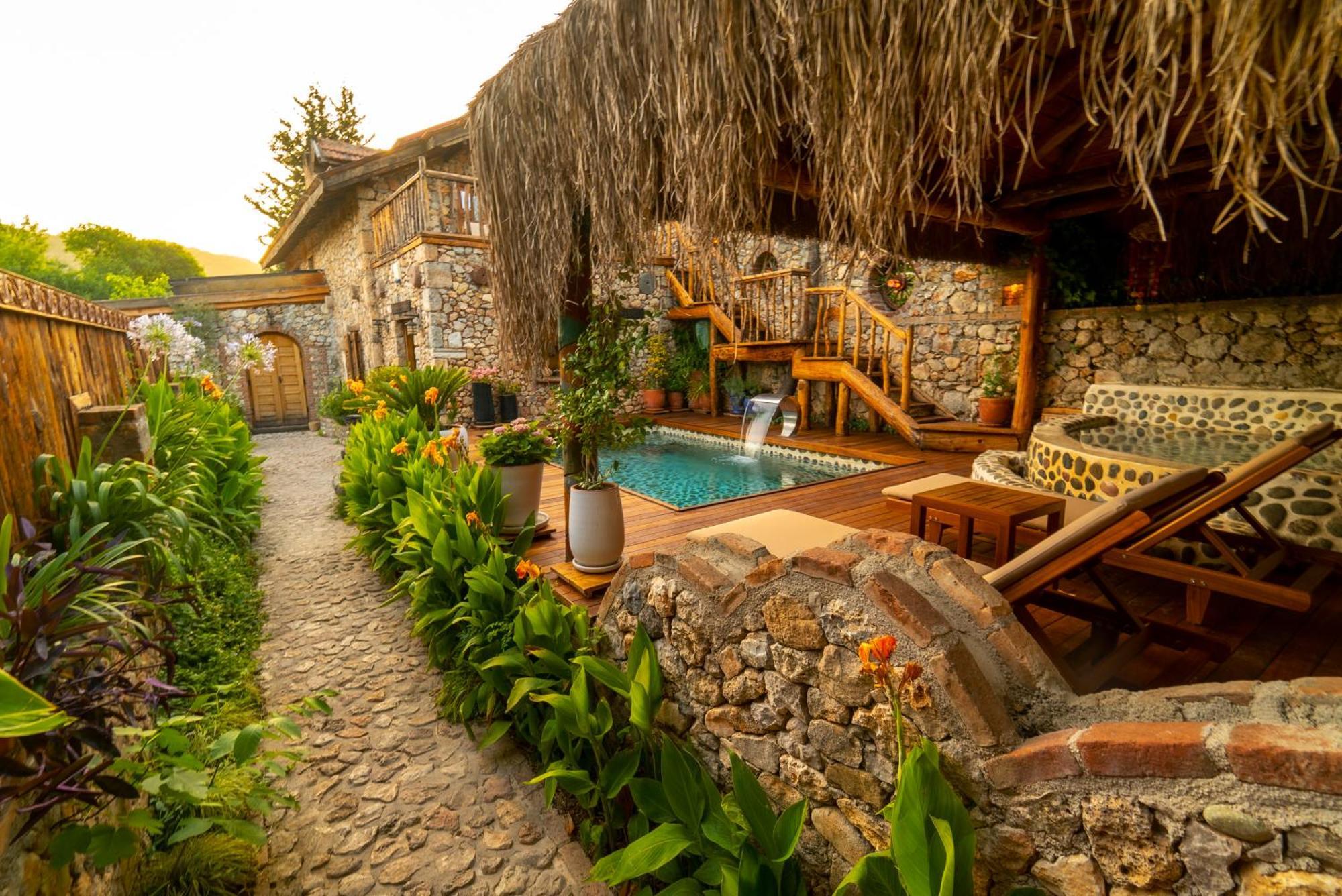 Levissi Lodge Otantic Stone Villa In Kayakoy Exteriör bild