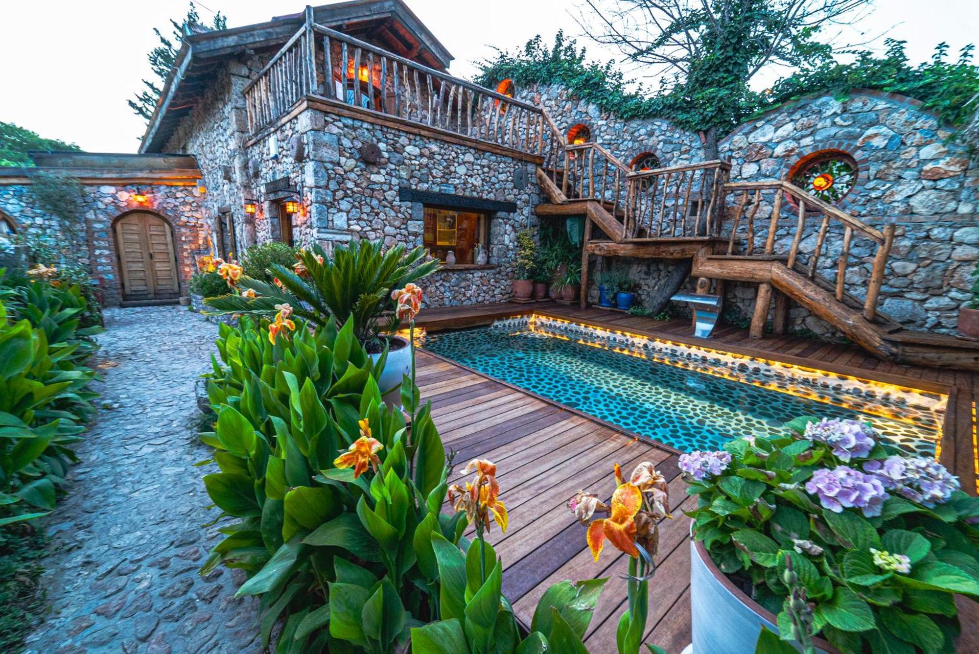 Levissi Lodge Otantic Stone Villa In Kayakoy Exteriör bild