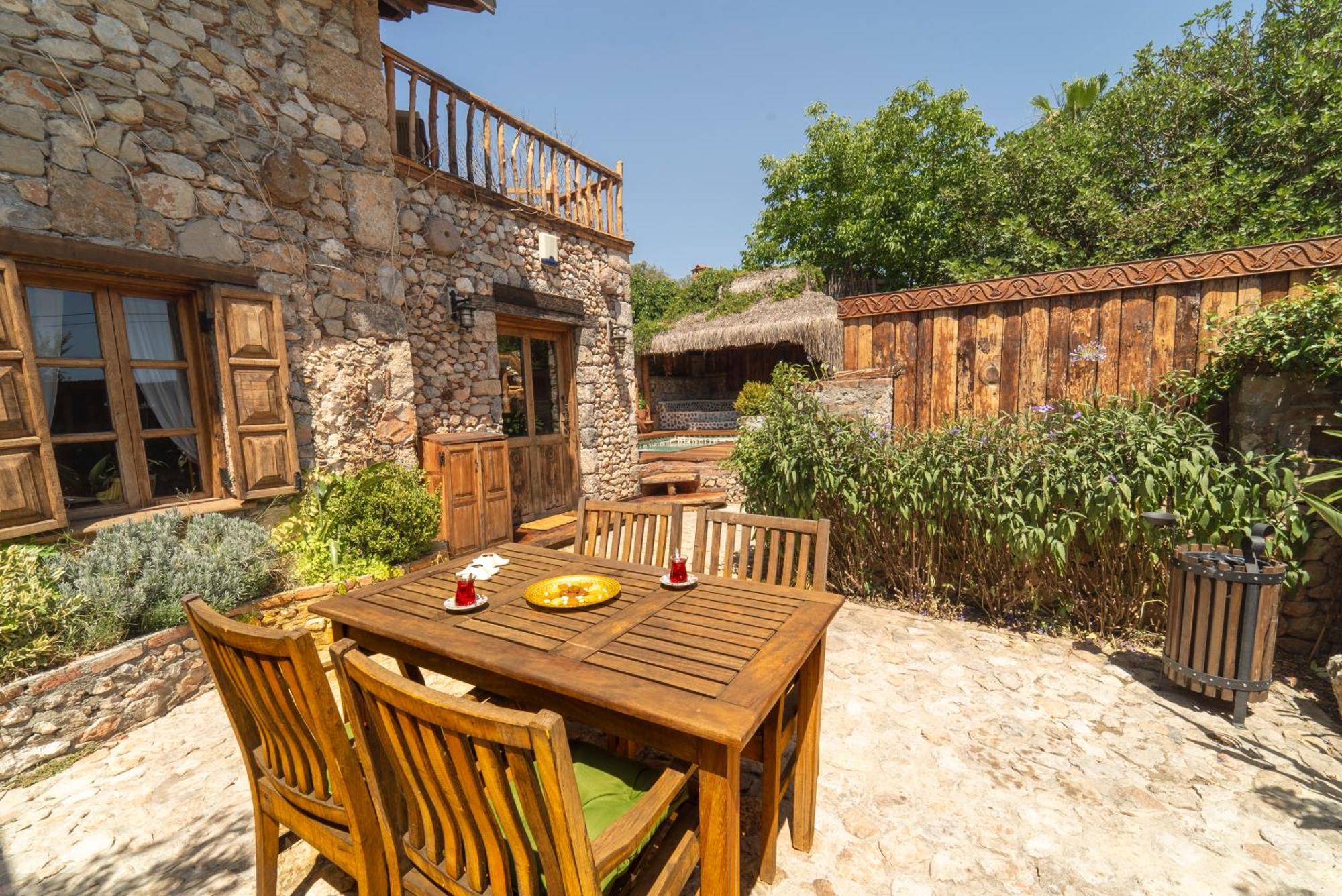Levissi Lodge Otantic Stone Villa In Kayakoy Exteriör bild