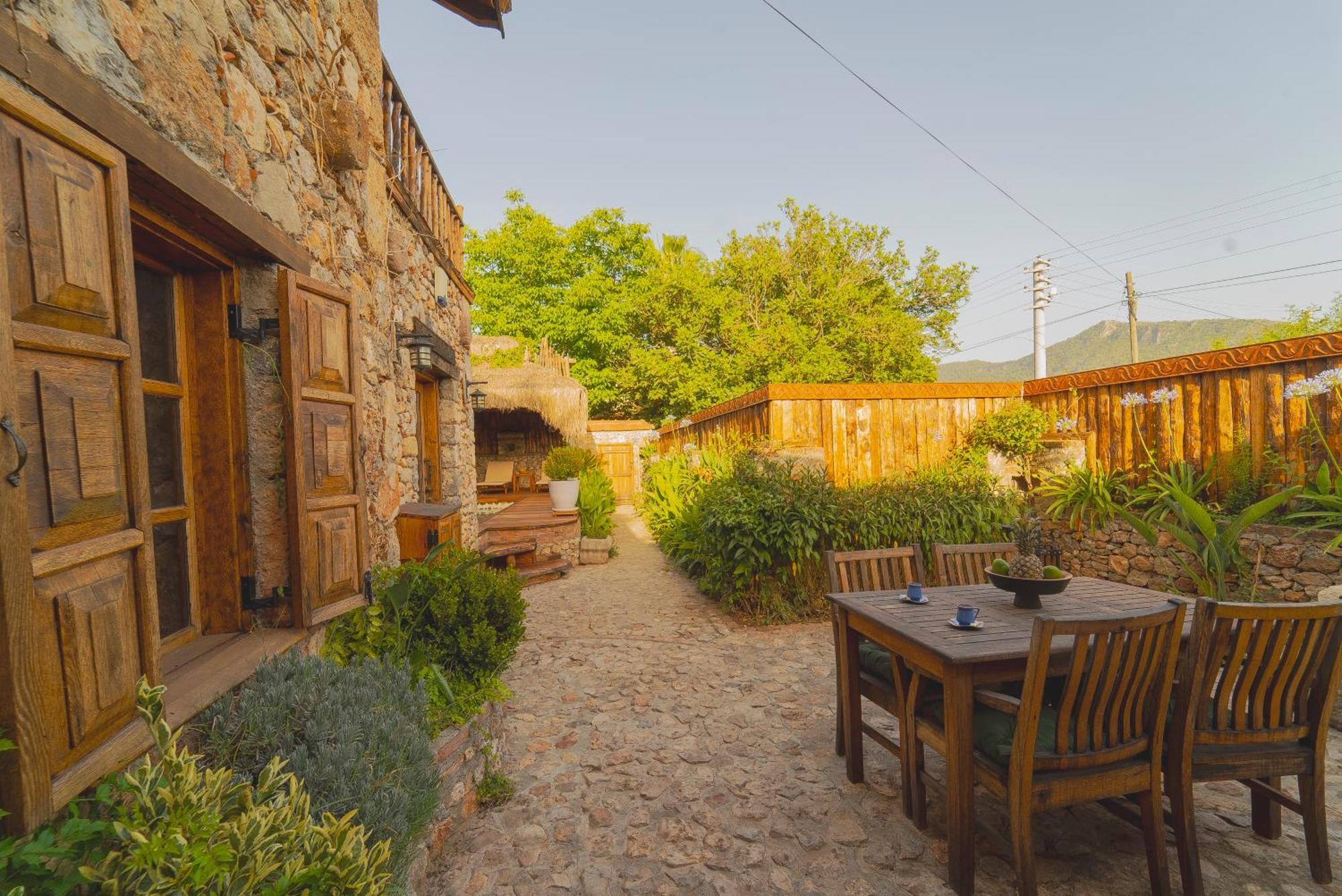Levissi Lodge Otantic Stone Villa In Kayakoy Exteriör bild