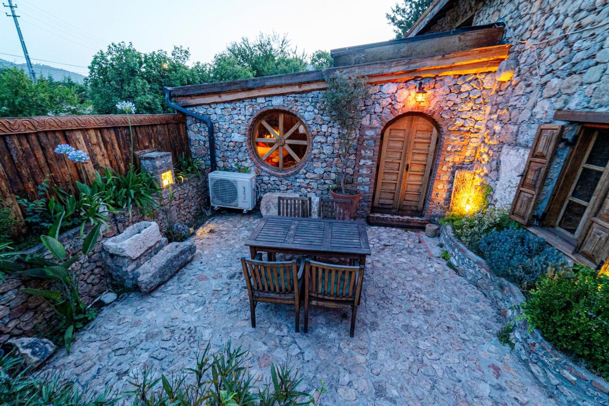 Levissi Lodge Otantic Stone Villa In Kayakoy Exteriör bild